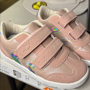 Dr. Scholl's Kids Pink Holographic Accent Sneakers